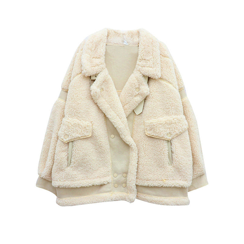 All-match Women's Clothing With Plush Thick Fur