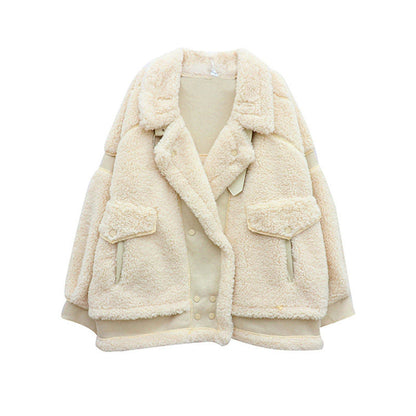 All-match Women's Clothing With Plush Thick Fur