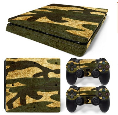 PS4 Slim Skin Sticker – Camouflage Vinyl Decal Wrap with Controller Skins