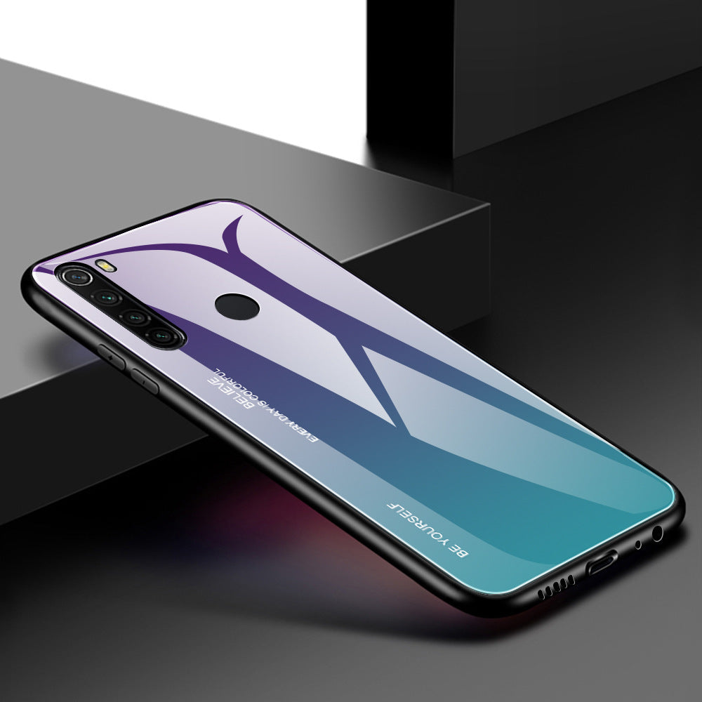 Gradient glass case