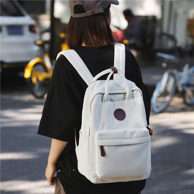 Retro Fashion Backpack For Men And Women