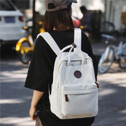 Retro Fashion Backpack For Men And Women