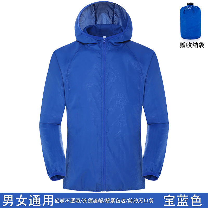 New Sun Protection Clothing Couple Outdoor Skin Clothing Women's UV Protection Sports Skin Windbreaker Sun Protection Clothes Men