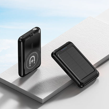 5000 MA Magnetic Solar Charging Unit