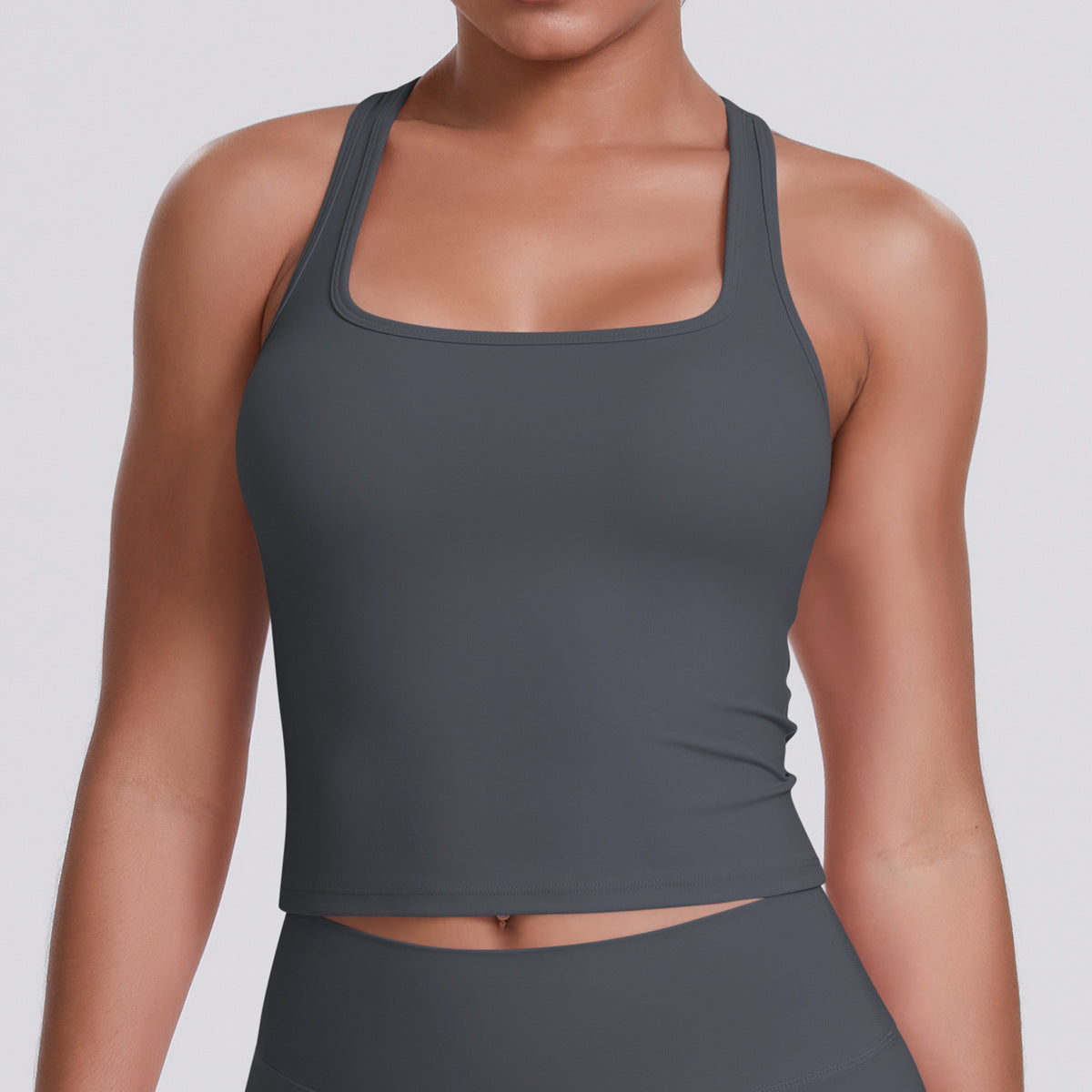 Tight-fitting Quick-drying Casual Running And Fitness Top