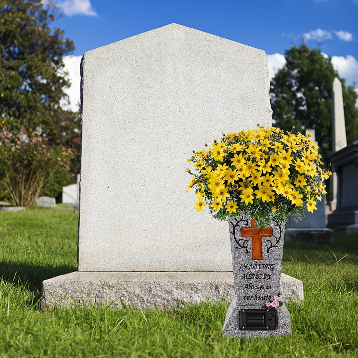Ornamental Garden Flower Pot Decor For Halloween Props