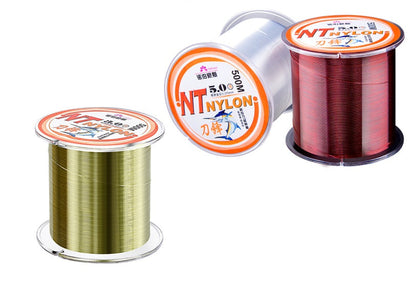 500M Japanese Nylon Fishing Line - Stealth Main Line