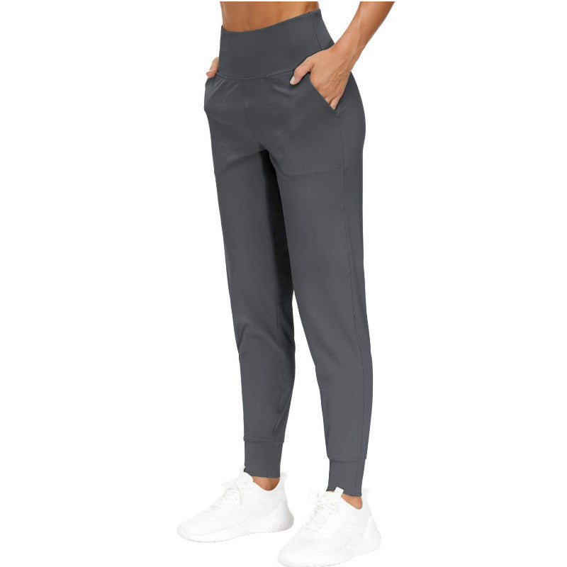 Amazon Women's Patch Pocket Pants Cropped Slim-Fit Stretch Yoga Pants Fitness Sports Running Tights
