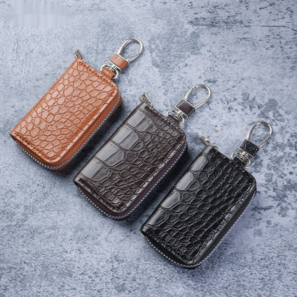 Unisex Zippered Car Key Case