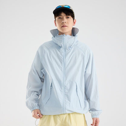 Ice-silk Sun-protective Clothing Lightweight Outdoor Mountain-style Sun Jacket