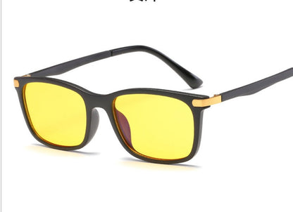 New Anti-Blu-ray Flat Mirror Frame Blue Film Glasses