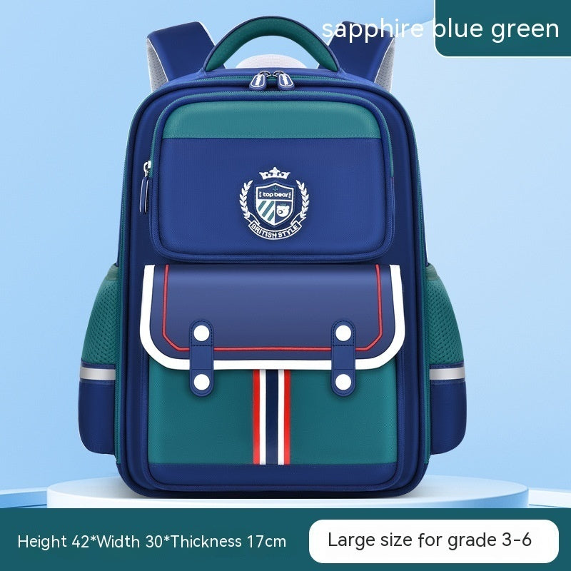 Boys And Girls British Style Student Backpack