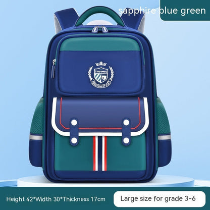 Boys And Girls British Style Student Backpack