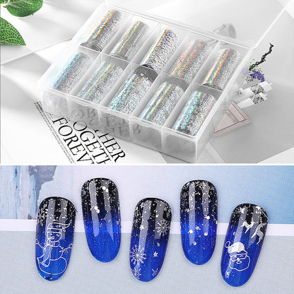 Nail Art Christmas Star Sticker