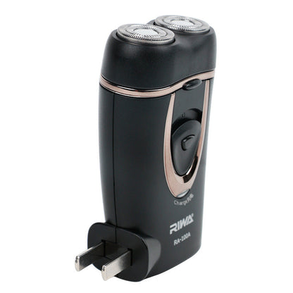 Double-Ring Electric Razor