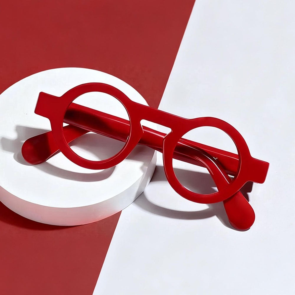 Cross-border Vintage Artistic Round-frame Eyeglass Frames