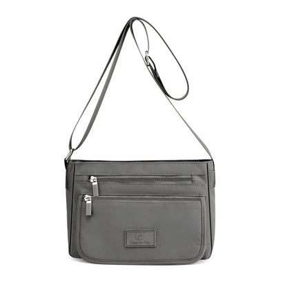Foreign Trade Women's Bags 2026 New Trendy Shoulder Bag Waterproof Nylon Bag Multi-Layer Crossbody Bag Korean Style Versatile Backpack