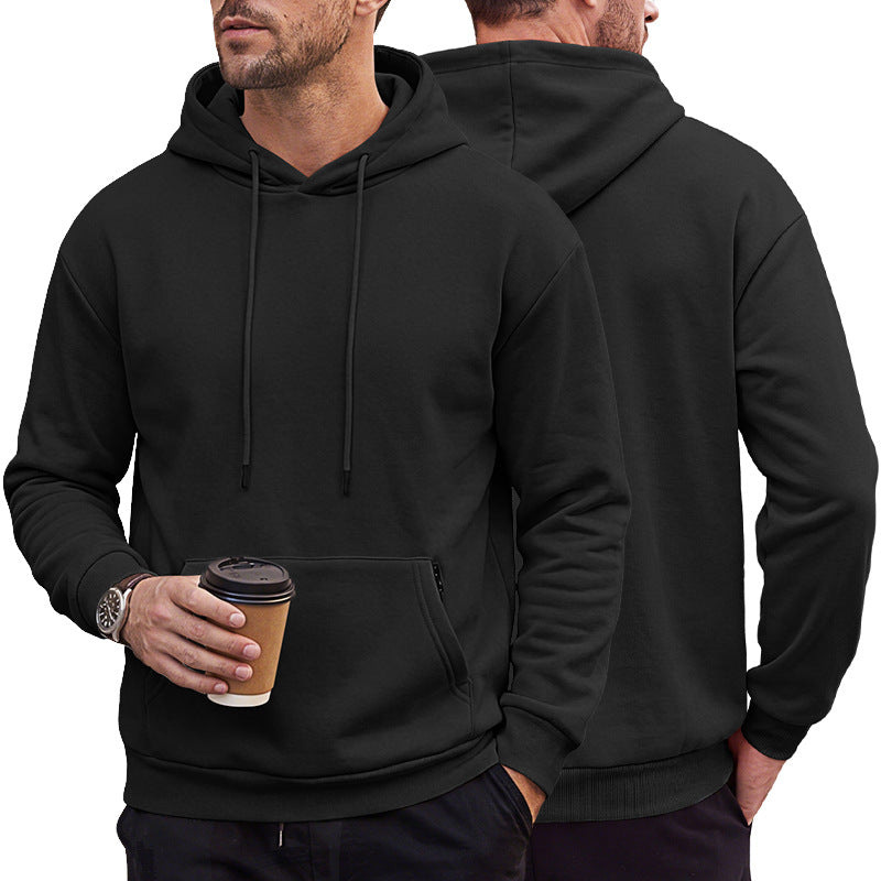 Drawstring Hoodie Sports And Outdoor Sweatshirt