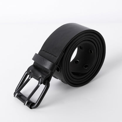 Workwear-style Vintage Belt Buckle Waist Chain Accessory