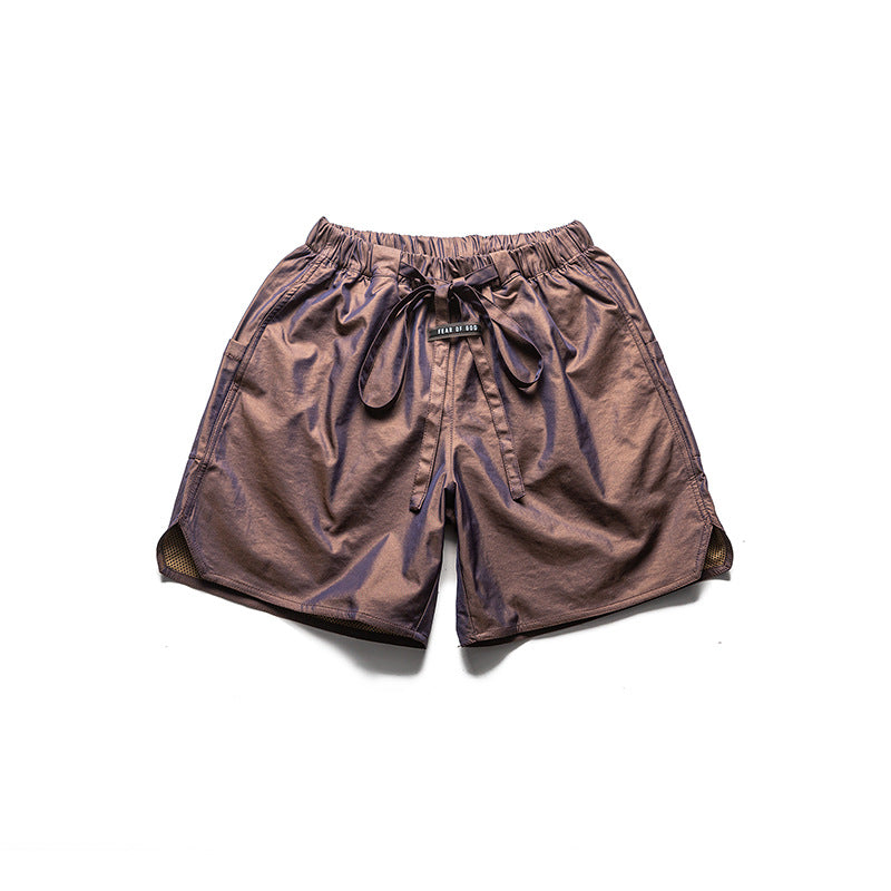 American-style Colorful Wide-leg Shorts For Summerunisex