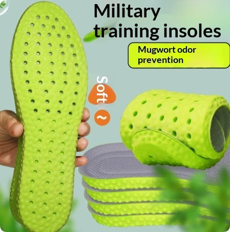Poop-feel Odor-resistant Comfortable Breathable And Sweat-absorbing Insoles For Long Periods Of Standing And Sports