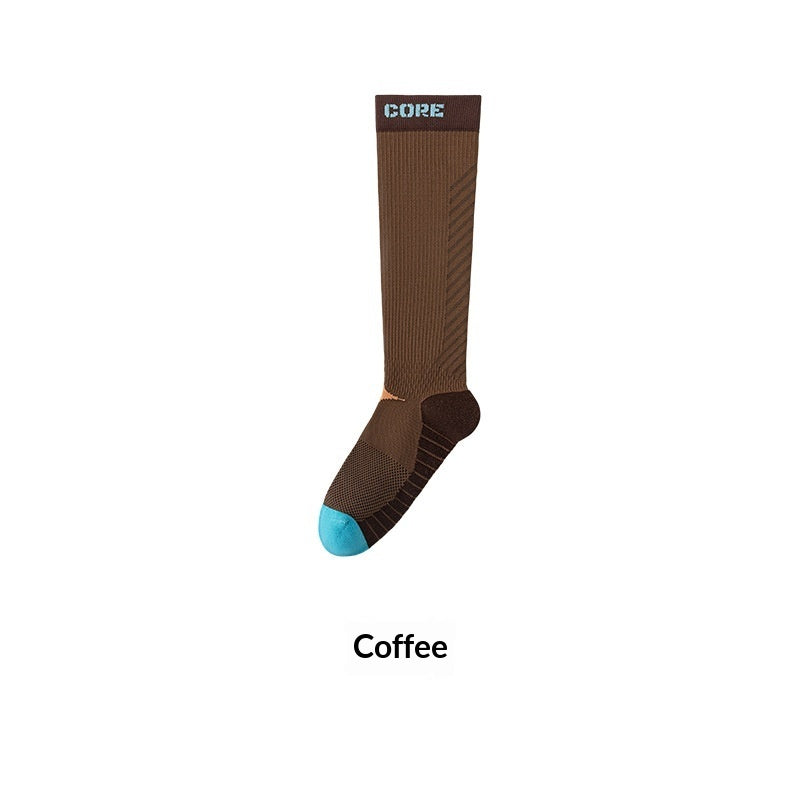 Summer Chic Womens Stretch Compression Socks For Sports
