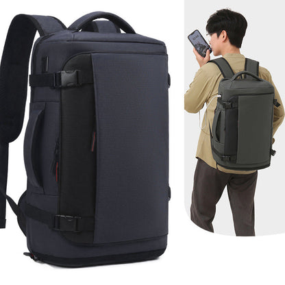 Large-Capacity USB Charging Multifunctional Backpack