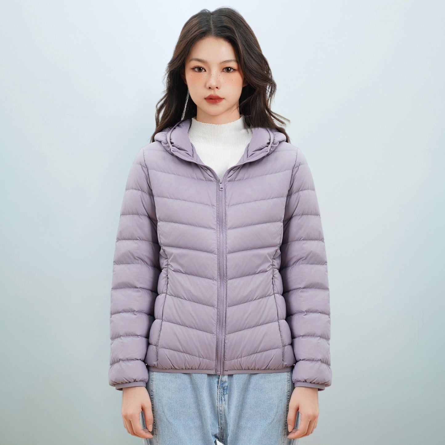 Women's Lightweight Down Jacket For FallWinter