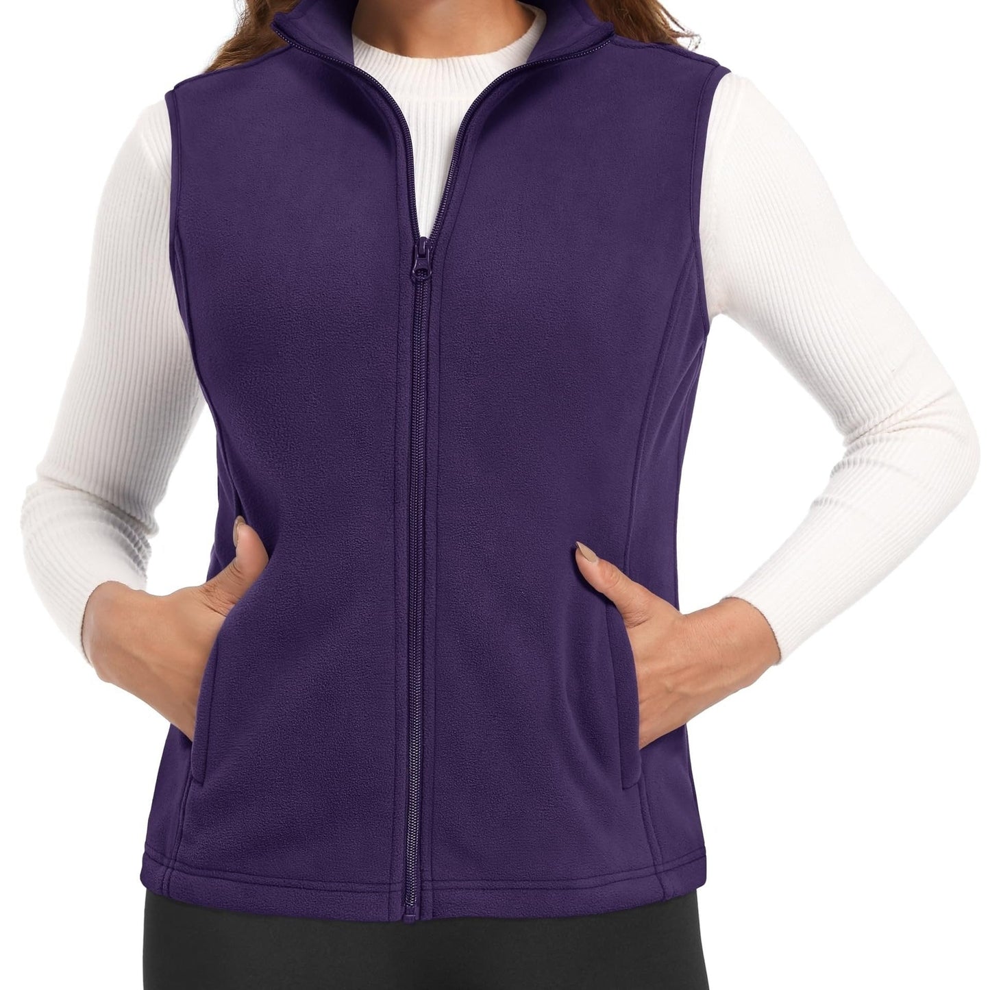 Women's Fashionable Casual Fleece Vest