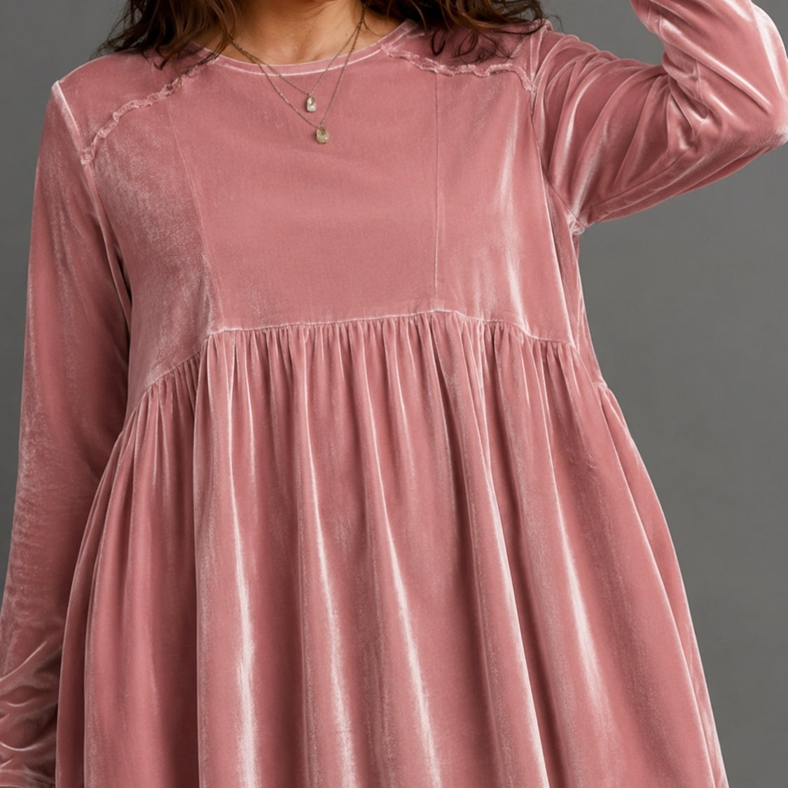 Long-sleeve T-shirt Womens Loose-fitting Top