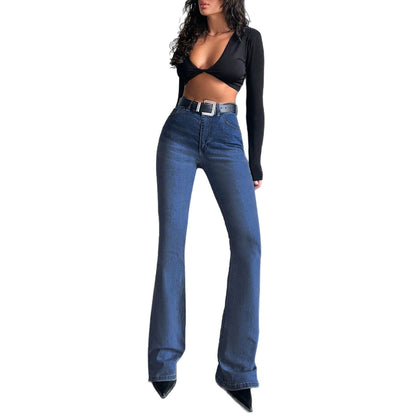 Summer Bootcut Denim Jeans Figure-flattering And Everyday Slim-fit
