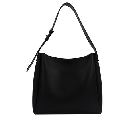 Womens Large-capacity Soft-leather Shoulder Bag