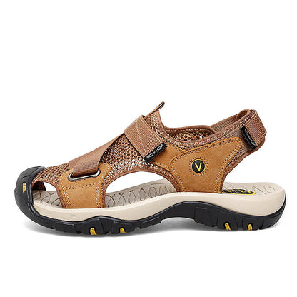 Mens Slip-on Large-size Sandals