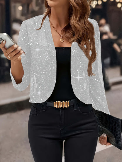 Womens Stylish And Elegant Knitted Long-sleeve Cardigan Jacket