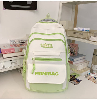 Girls' Large Capacity Backpack College Style