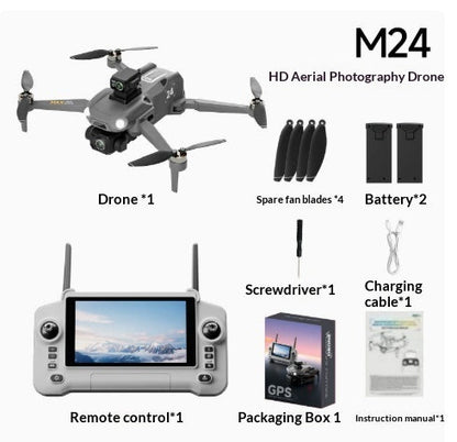 Cross-border New Product M24 Brushless Drone With Airdrop Capability