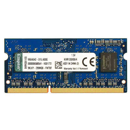 DDR4 RAM: 4GB-32GB, 2133MHz-2400MHz