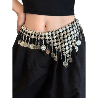 Versatile Fashion Tassel Bell Waist Chain For Women