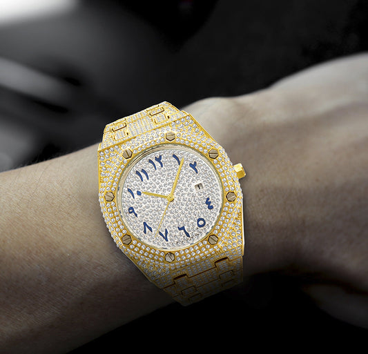 High-end Waterproof Calendar Men's Watch