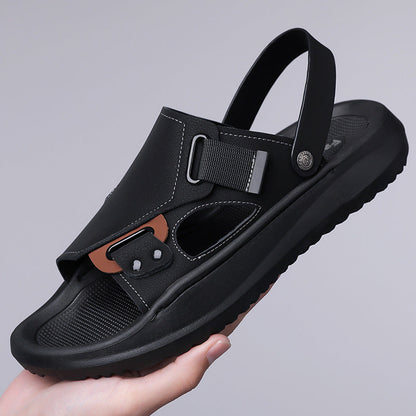 Extra-large Size Sandals For Men Summer New Arrival Soft-soled And Casual