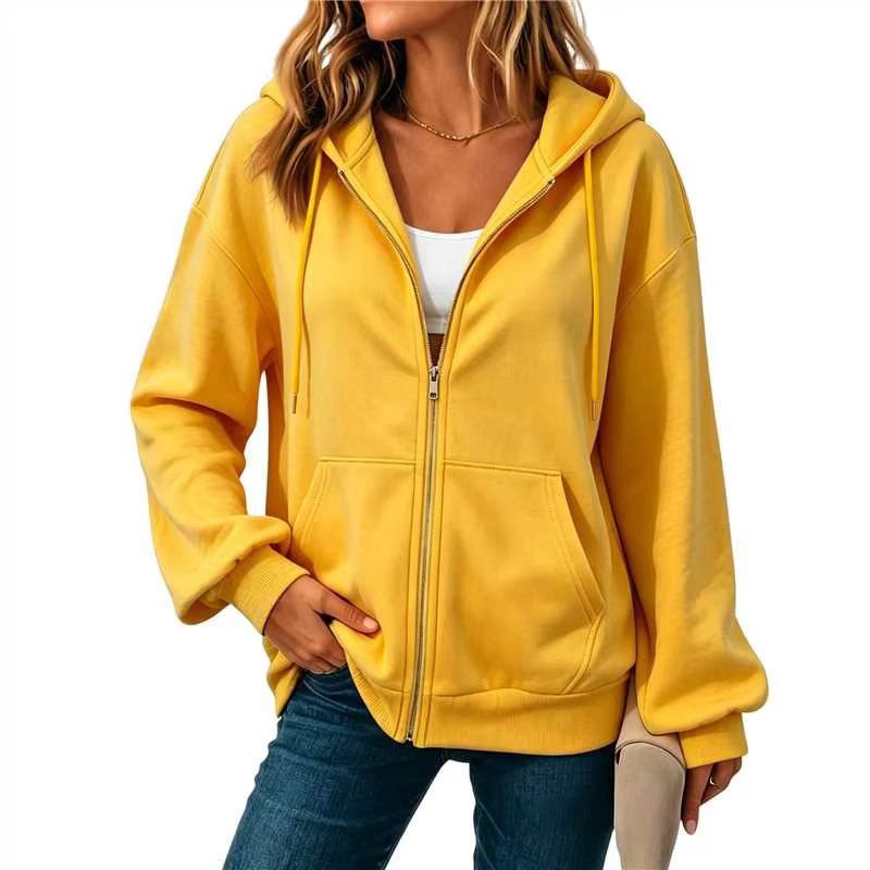 Casual Cardigan With Dropped Shoulders And Long Sleeves