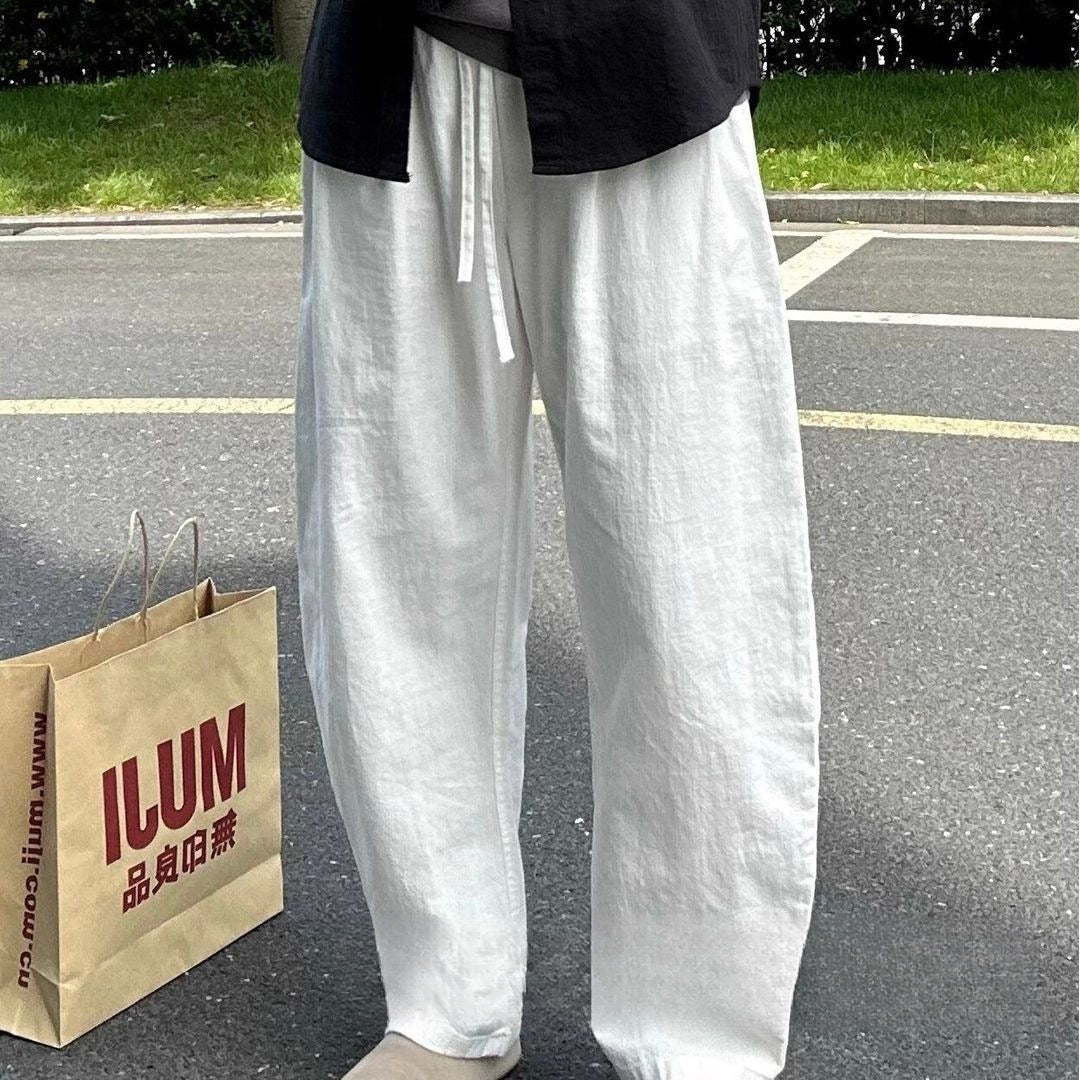 Mens Lightweight, Breathable Linen Pants