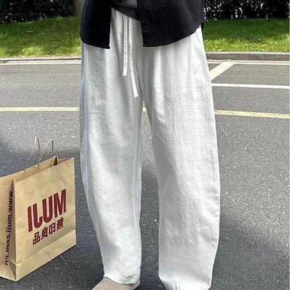 Mens Lightweight, Breathable Linen Pants
