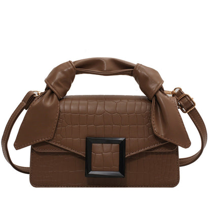 Textured Versatile Crossbody Shoulder Bag
