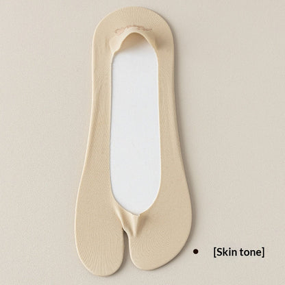 Two-toe Socks Low-cut Invisible Sweat-absorbing And Deodorant