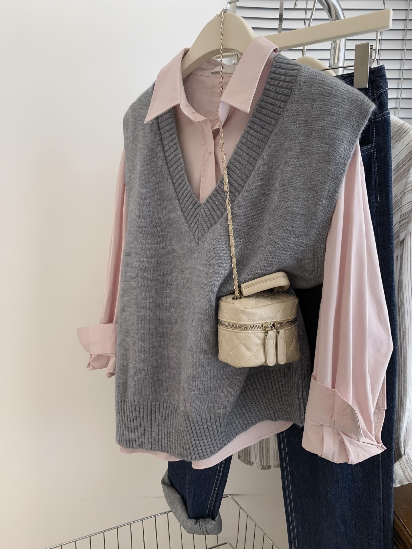 Non-pilling Knitted Vest For Women