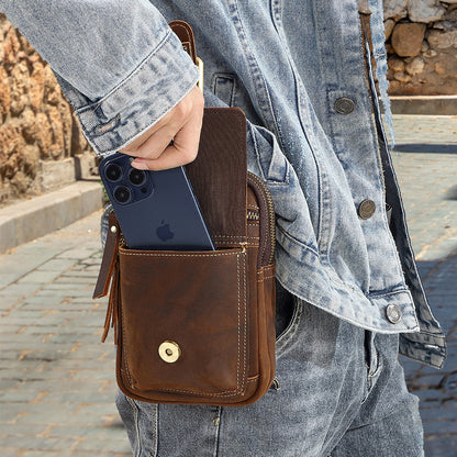 Multi-functional Patchwork Phone Bag