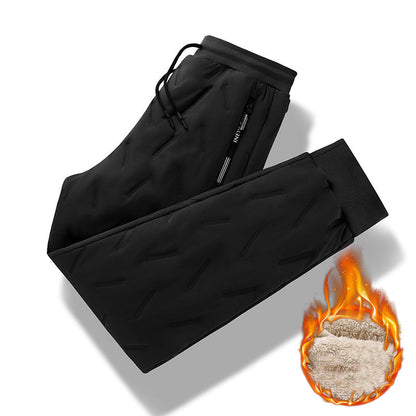Men's Fleece-Lined Winter Joggers