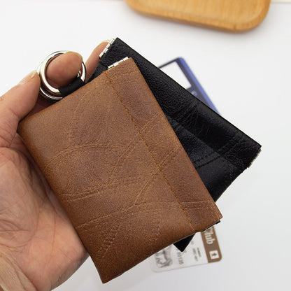 Universal Keychain Artificial Leather Small Holster