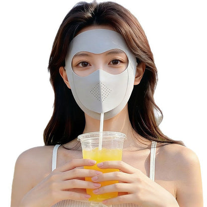 Full-face Sunscreen Mask For Girls